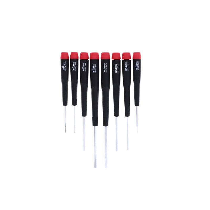 Wiha 26098 Precision Slotted Screwdriver Set in Canvas Pouch, 8 Piece Set - Image 5